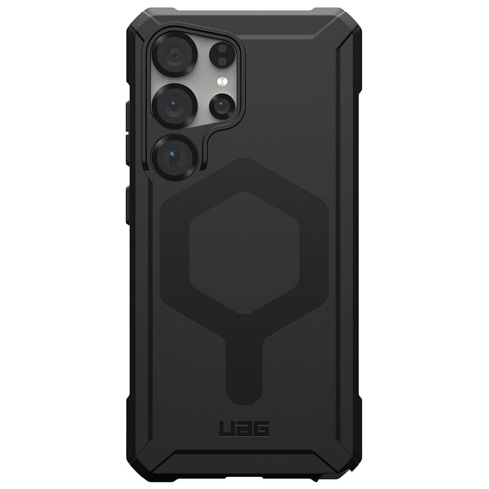 UAG Samsung Galaxy S25 Ultra Essential Armor MagSafe Θήκη Σιλικόνης TPU με MagSafe - Black