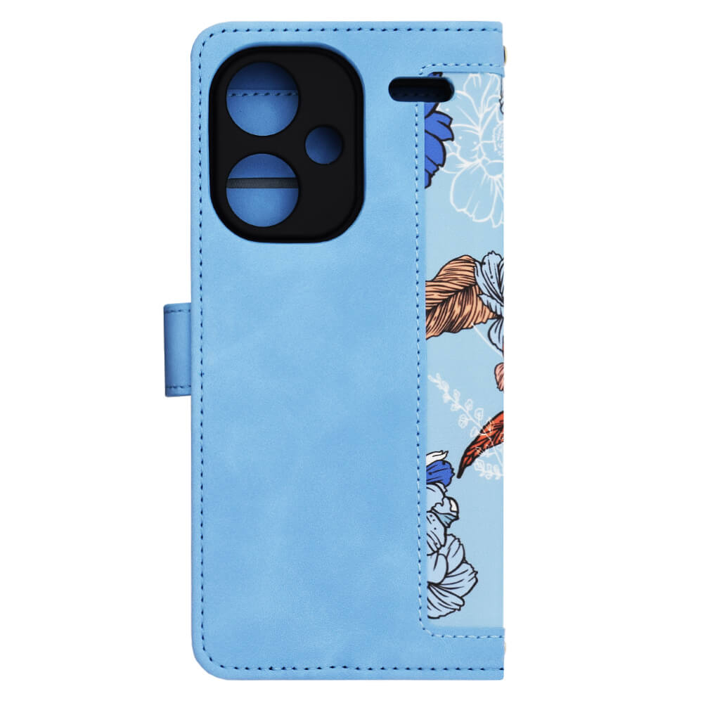 Techsuit Xiaomi Redmi Note 13 Pro+ 5G - FlipCraft - Θήκη Πορτοφόλι από Δερματίνη - Vibrant Blue