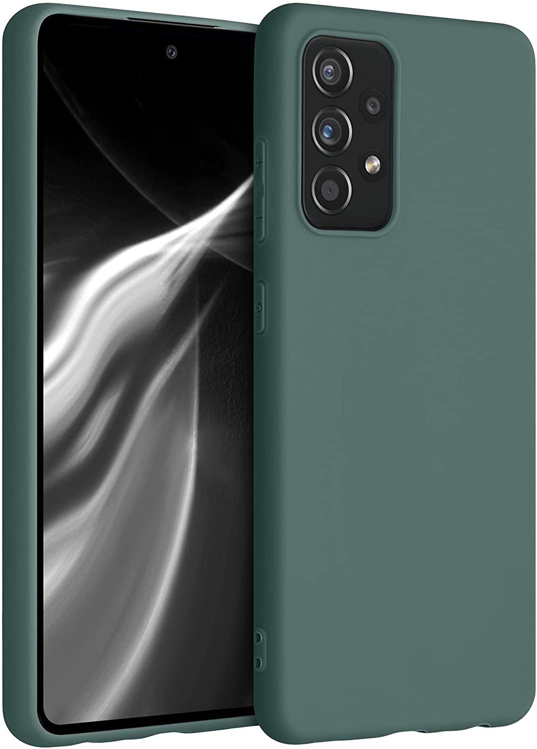 KW Samsung Galaxy A52 / A52 5G / A52s 5G Θήκη Σιλικόνης TPU - Teal - 54346.171