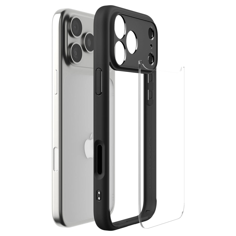 Spigen iPhone 17 Pro Max - Ultra Hybrid - Σκληρή Θήκη με Πλαίσιο Σιλικόνης - Matte Black