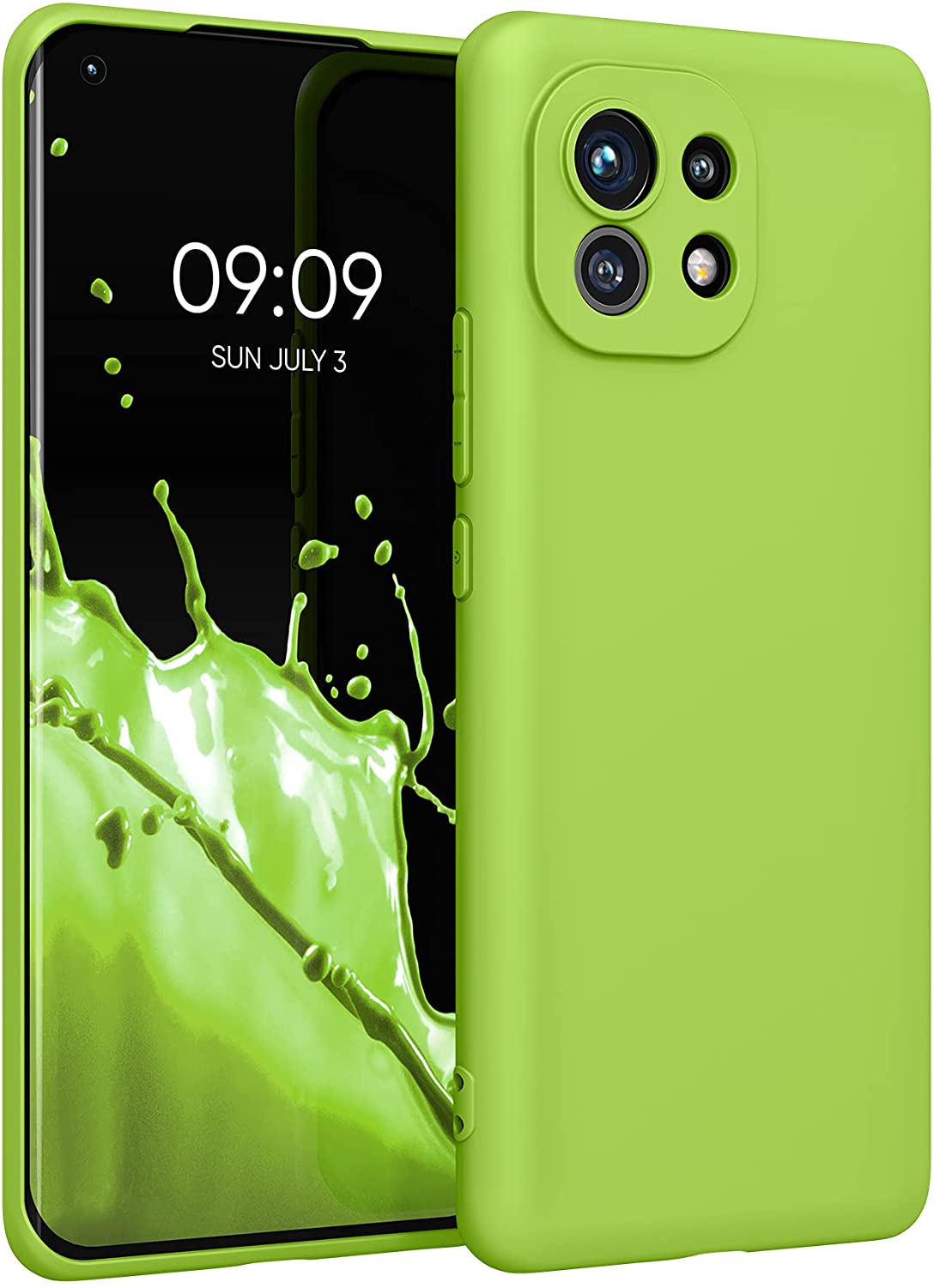 KW Xiaomi Mi 11 Θήκη Σιλικόνης TPU - Green Pepper - 54188.220