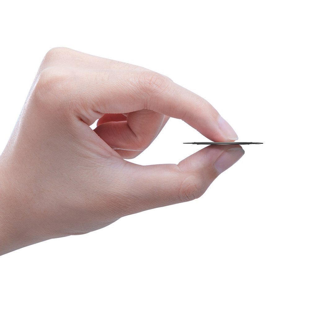 Baseus Invisible Ultra - Thin Ring Holder - Δαχτυλίδι Συγκράτησης Κινητού / Tablet - Βάση Στήριξης - Grey - SUYB - 0A