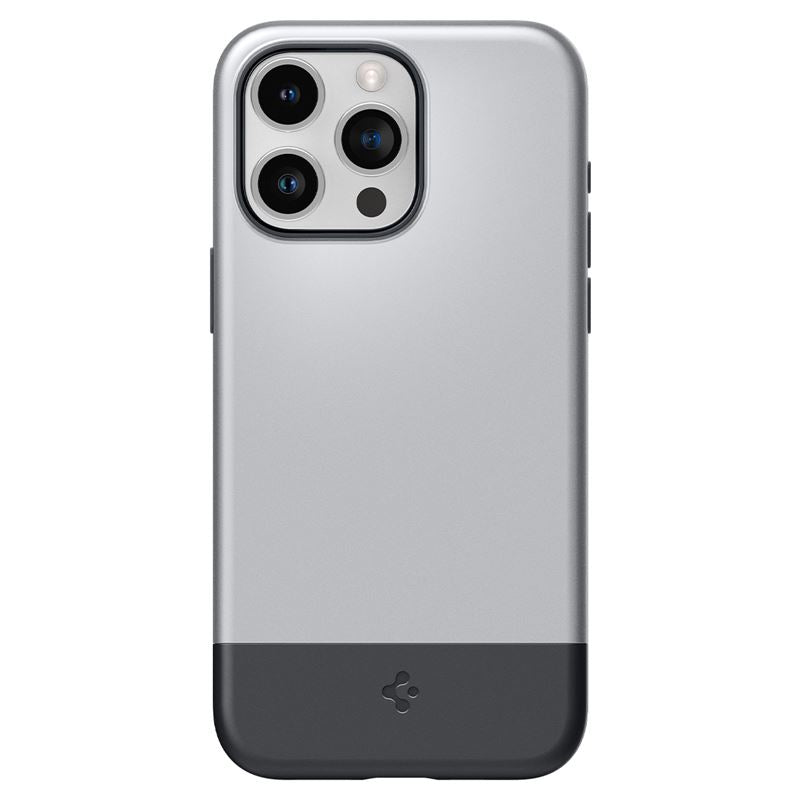 Spigen iPhone 15 Pro Style Armor Mag Σκληρή Θήκη με MagSafe - Classic Silver