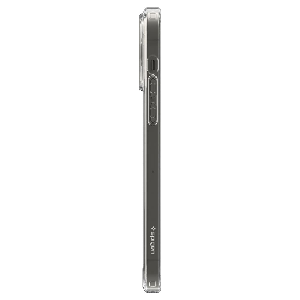 Spigen iPhone 14 Pro Ultra Hybrid Mag Σκληρή Θήκη με Πλαίσιο Σιλικόνης Και MagSafe - Graphite / Διάφανη