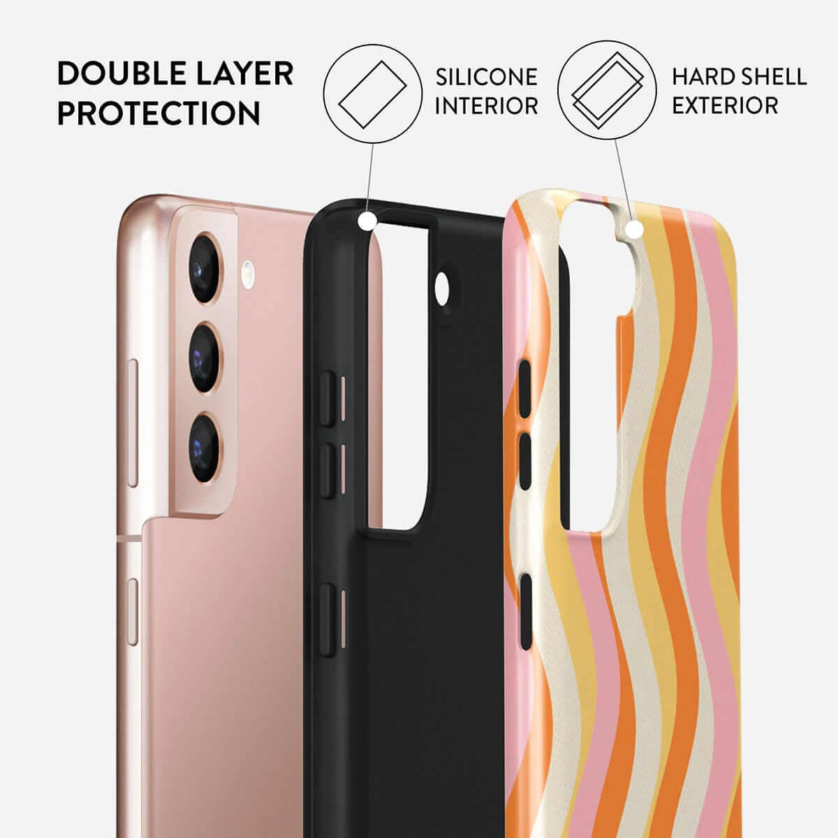 Burga Samsung Galaxy S22 Plus Fashion Tough Σκληρή Θήκη - Flower Power