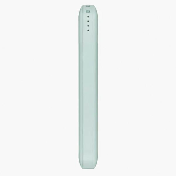 Uniq Fuele Mini PowerBank 8000mAh 18W με Καλώδιο UBS to Type - C - Green