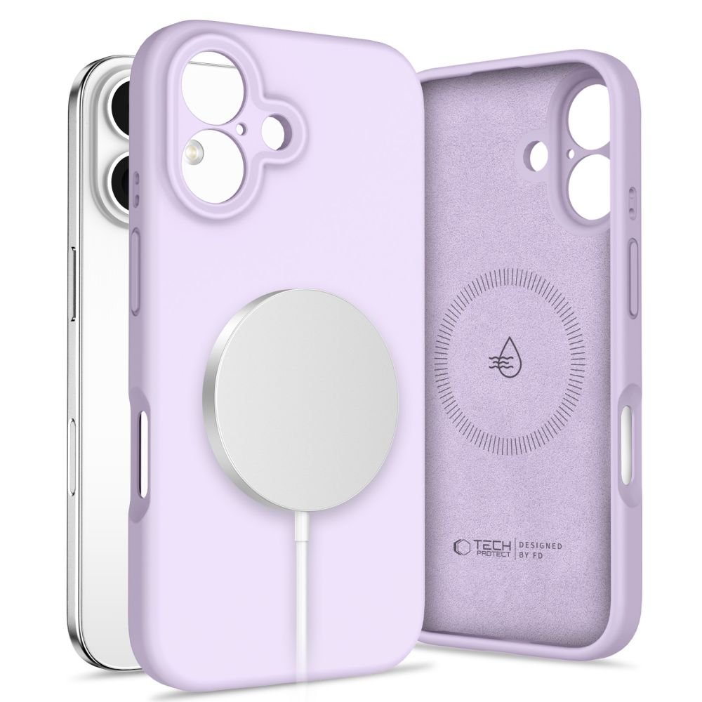 Tech - Protect iPhone 16 Liquid Silicone - MagSafe Θήκη Σιλικόνης TPU - Mauve