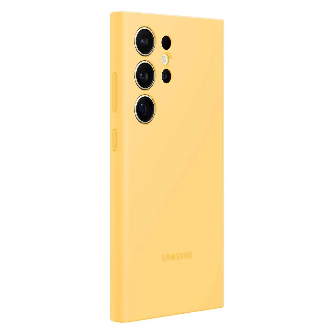 Samsung Silicone Cover Samsung Galaxy S24 Ultra Θήκη Σιλικόνης - Yellow - EF - PS928TYEGWW