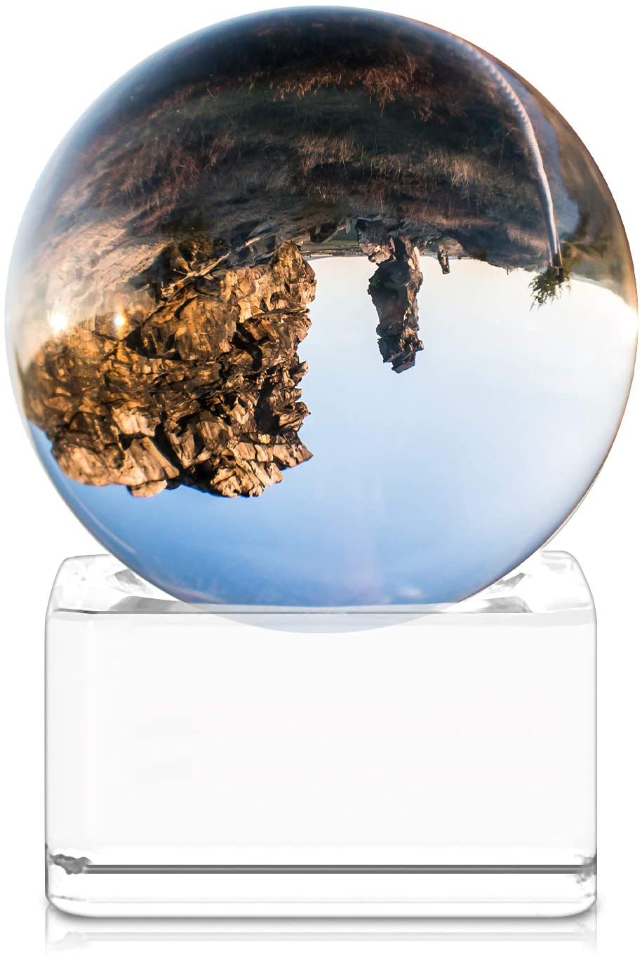Navaris Glass Photo Ball Κρυστάλλινη Σφαίρα - 40mm - Clear - 45357.25