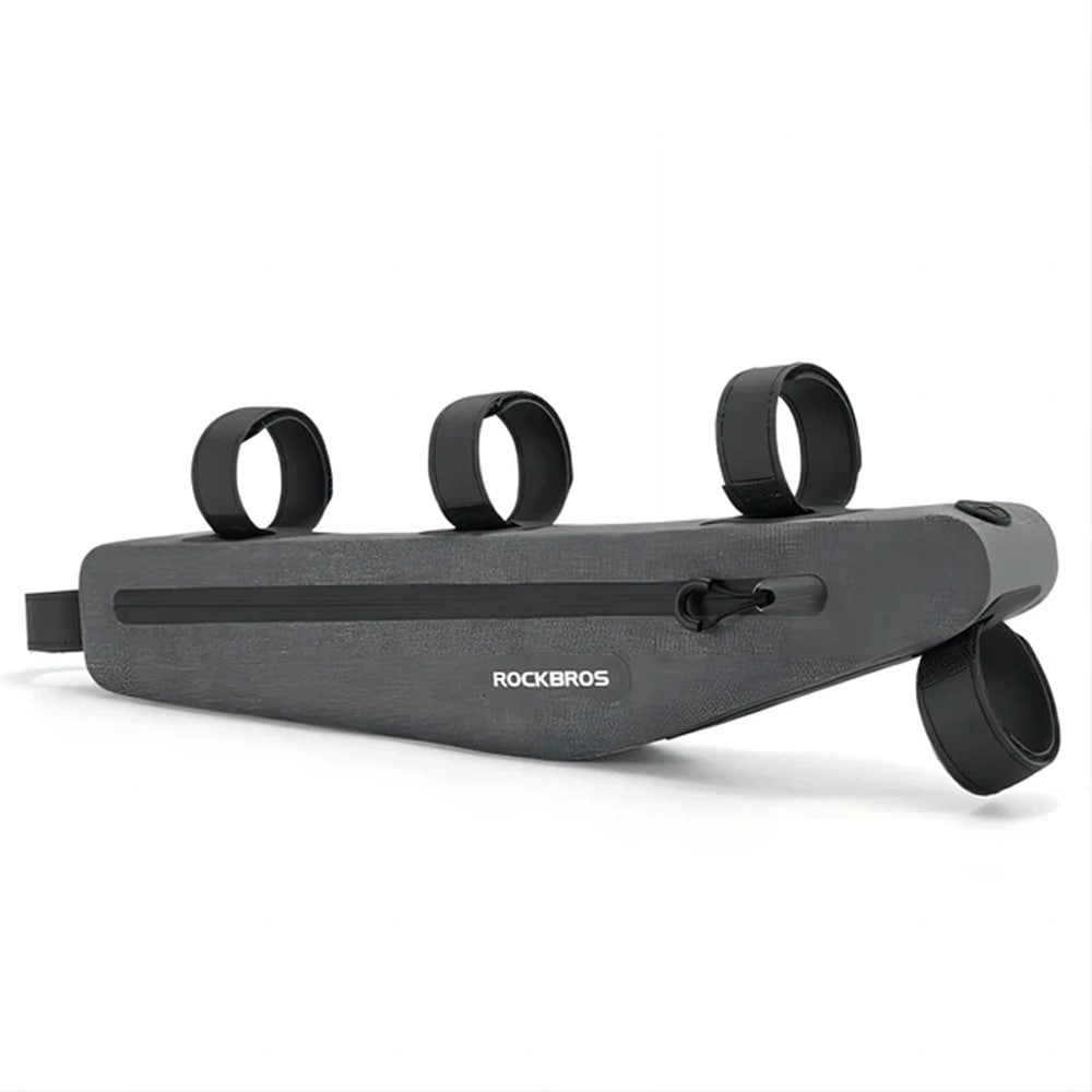 RockBros AS - 052 Αδιάβροχη Βαλίτσα Ποδηλάτου για τον Σκελετό - Grey