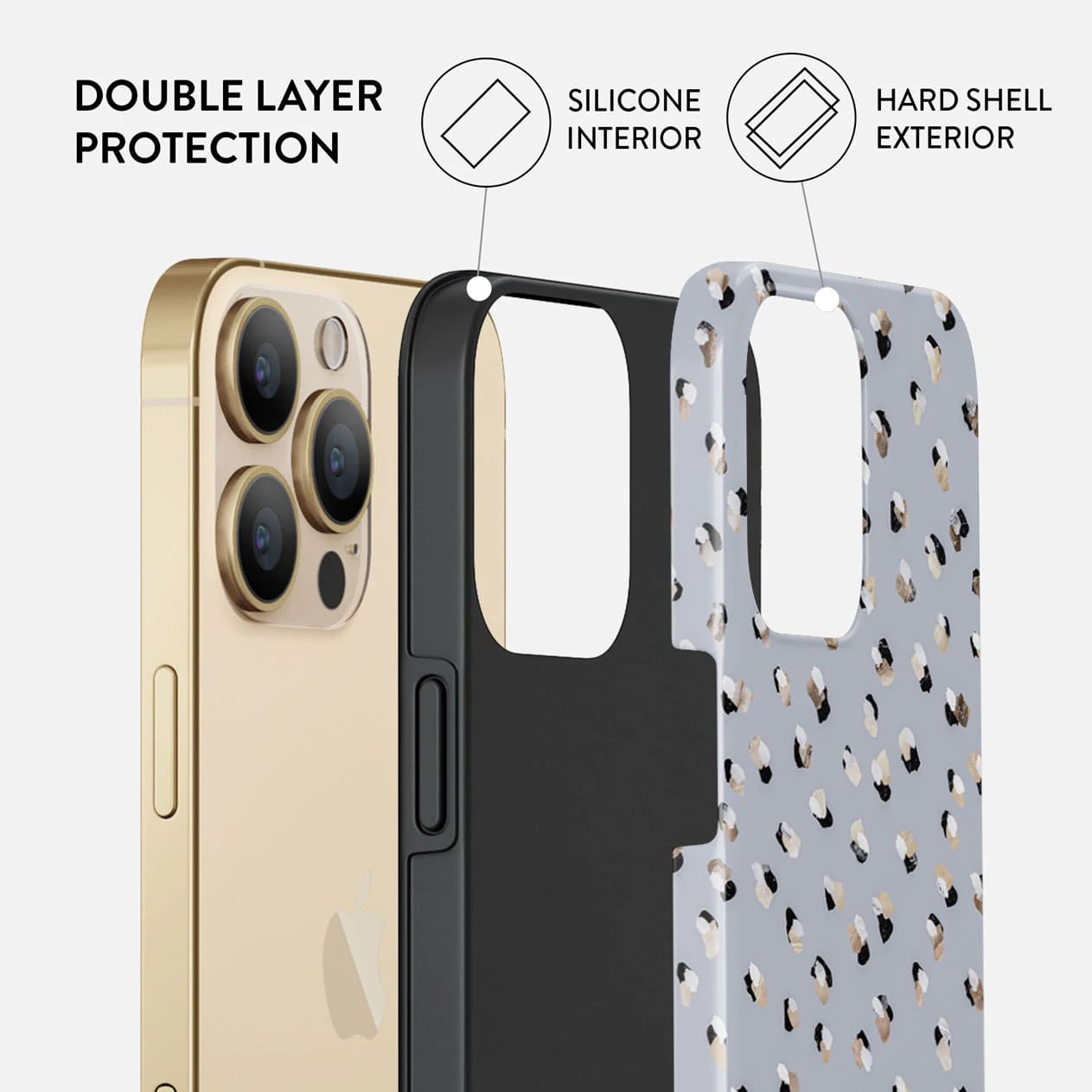 Burga iPhone 13 Pro Fashion Tough Σκληρή Θήκη - Wild Soul