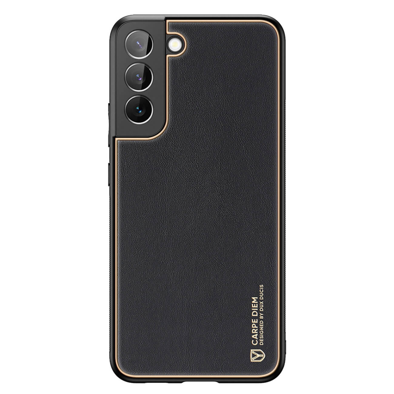 Dux Ducis Samsung Galaxy S22+ Yolo Elegant Series Θήκη με Επένδυση Συνθετικού Δέρματος - Black