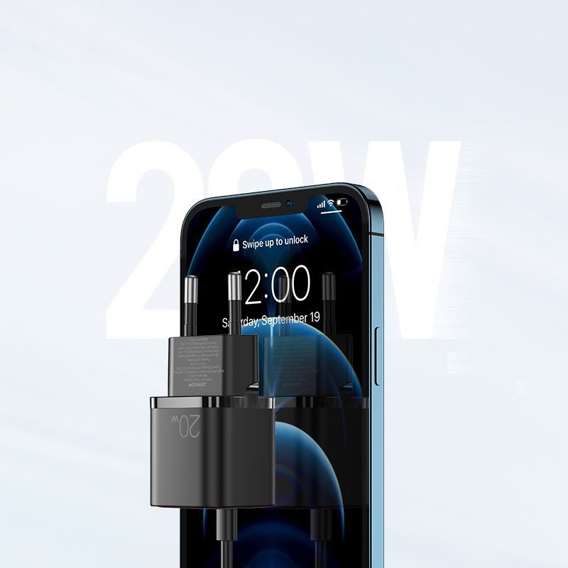 Joyroom L - P202 Οικιακός Φορτιστής Γρήγορης Φόρτισης 20W - Black
