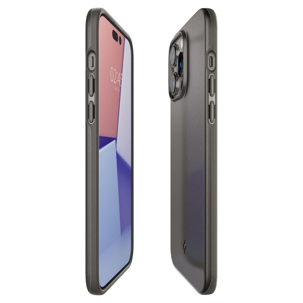 Spigen iPhone 14 Pro Thin Fit Σκληρή Θήκη - Gunmetal