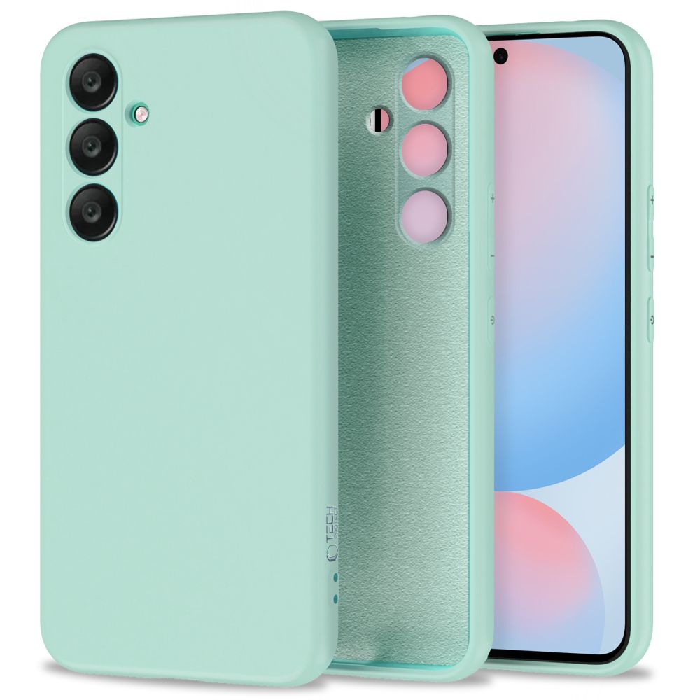 Tech - Protect Samsung Galaxy S24 FE Icon Θήκη Σιλικόνης Rubber TPU - Turquoise