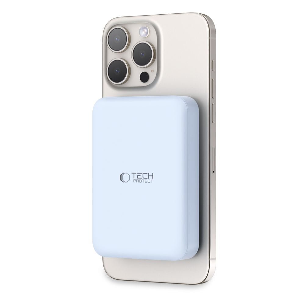 Tech - Protect PB11 Lifemag MagSafe PowerBank Μαγνητικό PowerBank Κινητού 10000 mAh - Blue