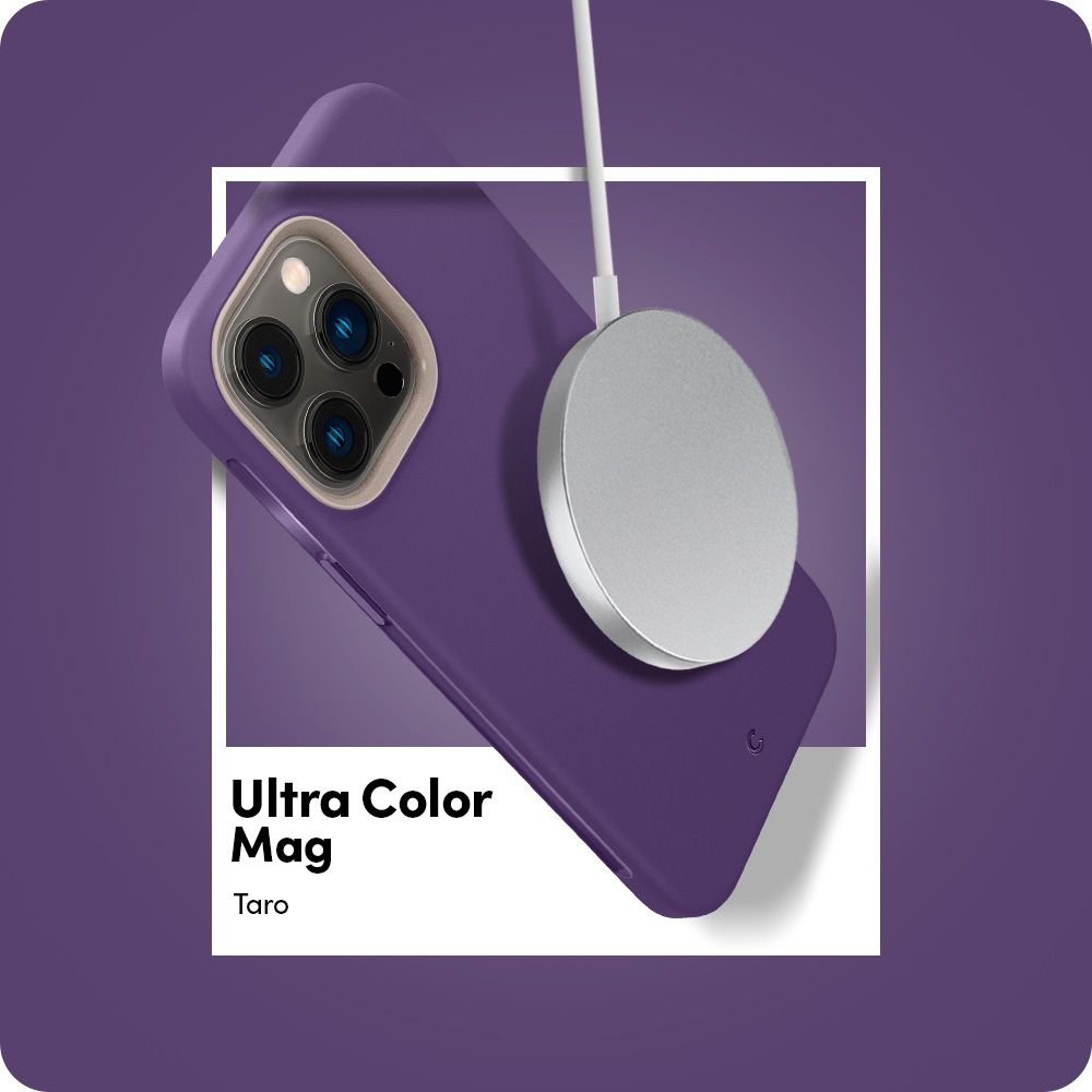 Spigen Cyrill iPhone 14 Pro Ultra Color Mag Θήκη Σιλικόνης TPU με MagSafe - Taro