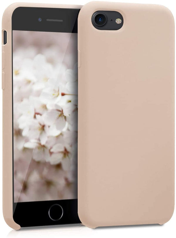 KW iPhone SE 2022 / SE 2020 / 7 / 8 Θήκη Σιλικόνης Rubber TPU - Mother Of Pearl - 40225.154