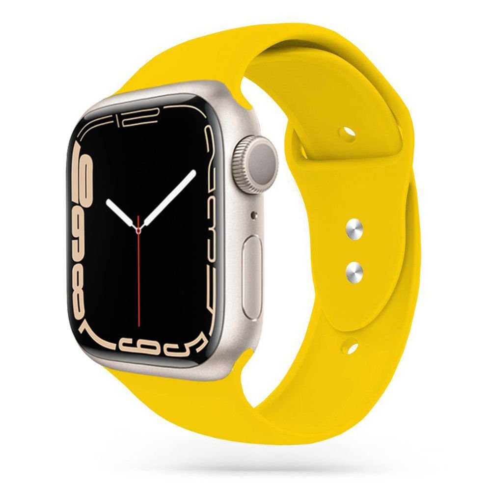 Tech - Protect Λουράκι Apple Watch 4/5/6/7/8/9/10/11 - SE (1/2/3) - ULTRA (1/2/3) - 44/45/46/49mm IconBand Λαστιχένιο - Yellow