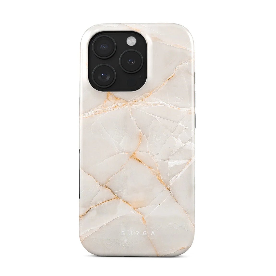 Burga iPhone 16 Pro Max Fashion Tough MagSafe Σκληρή Θήκη με MagSafe - Vanilla Sand