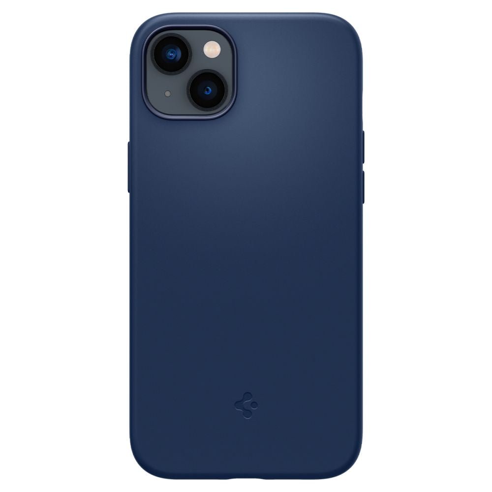 Spigen iPhone 14 Plus / iPhone 15 Plus Silicone Fit Mag Θήκη Σιλικόνης με MagSafe - Navy Blue - ACS04921