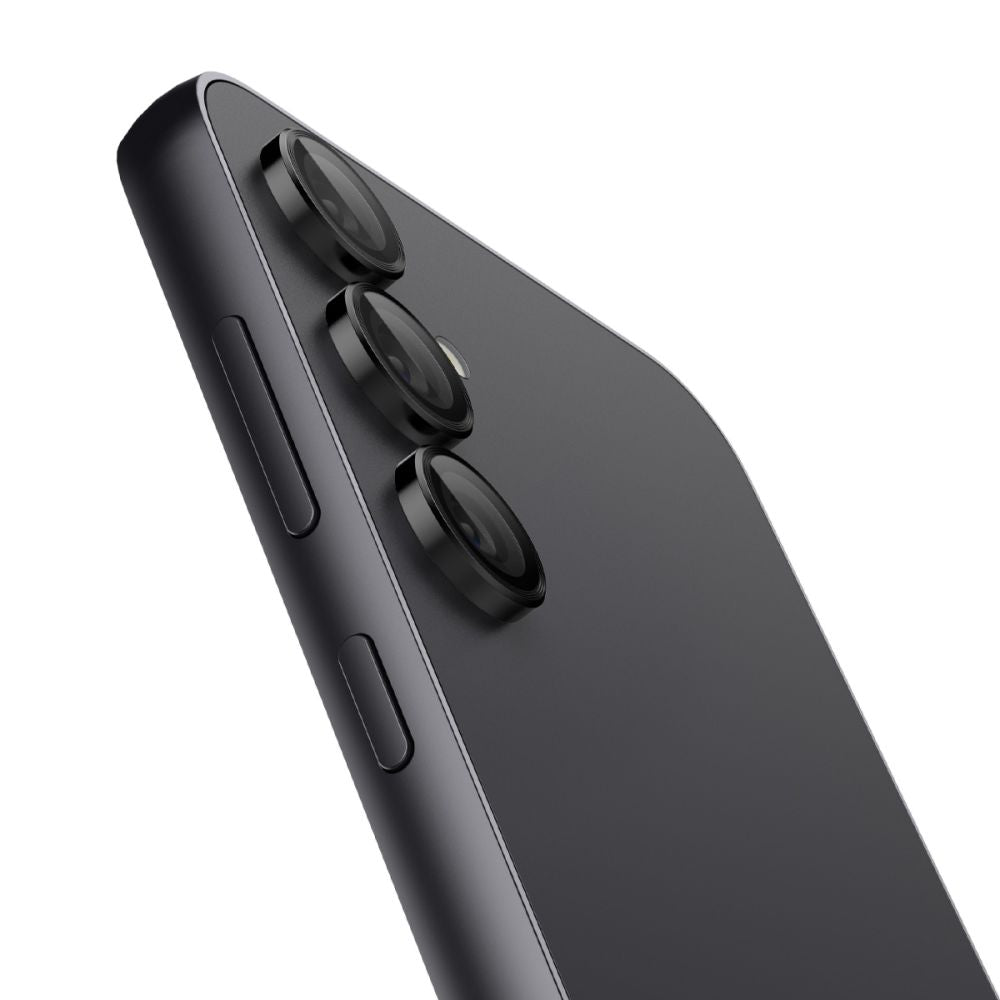 Spigen Samsung Galaxy S23 FE Optik.TR EZ Fit Αντιχαρακτικό Γυαλί για την Κάμερα - 2 Τεμάχια - Black
