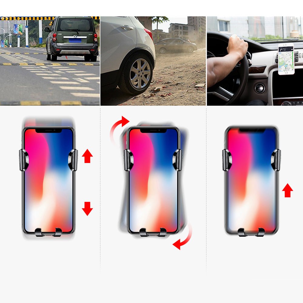 Baseus Osculum Gravity Car Mobile Holder - Universal Βάση Αυτοκινήτου - Black - SUYL - XP01