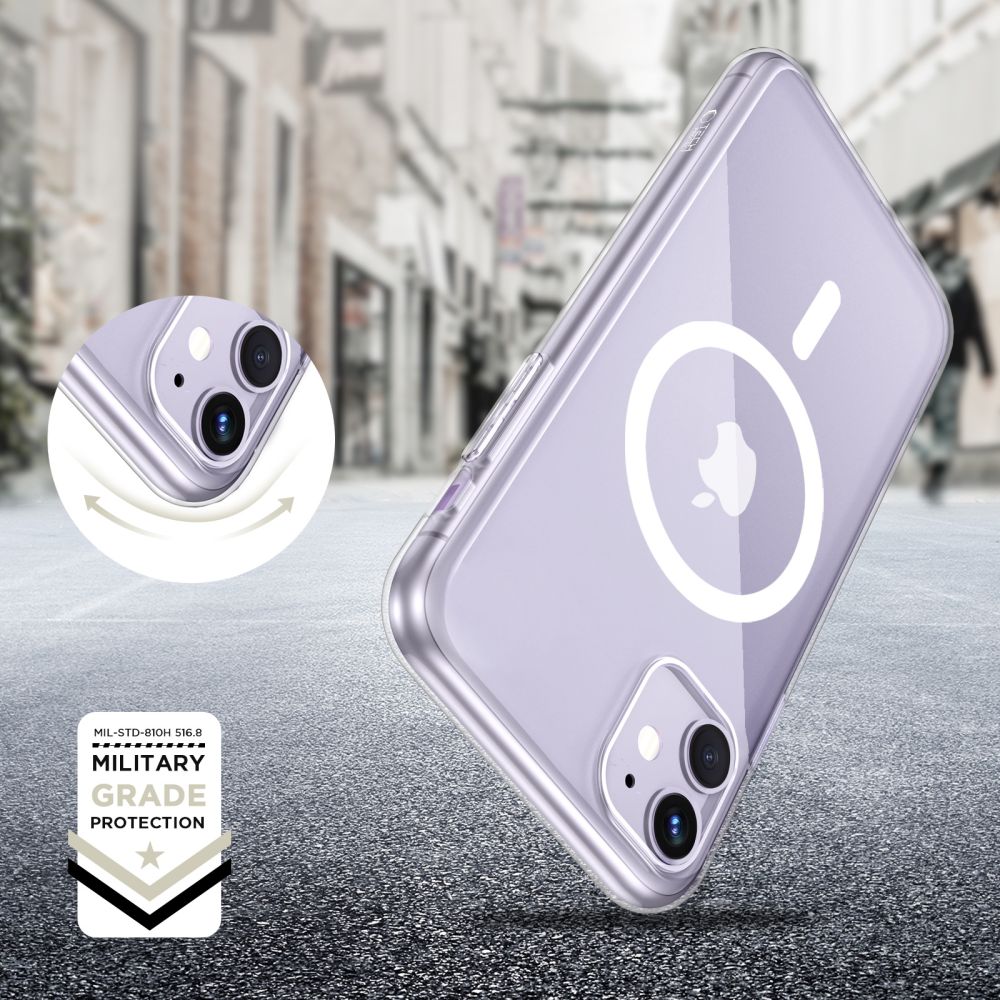 Tech - Protect iPhone 11 Flexair Θήκη Σιλικόνης TPU με MagSafe - Διάφανη