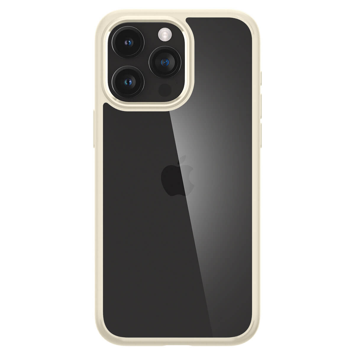 Spigen iPhone 15 Pro Ultra Hybrid Σκληρή Θήκη με Πλαίσιο Σιλικόνης - Sand Beige