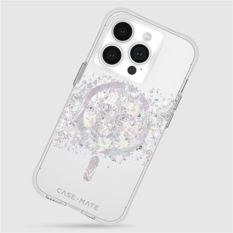 Case - Mate iPhone 15 Pro Touch of Pearl MagSafe Σκληρή Θήκη με MagSafe - Touch of Pearl