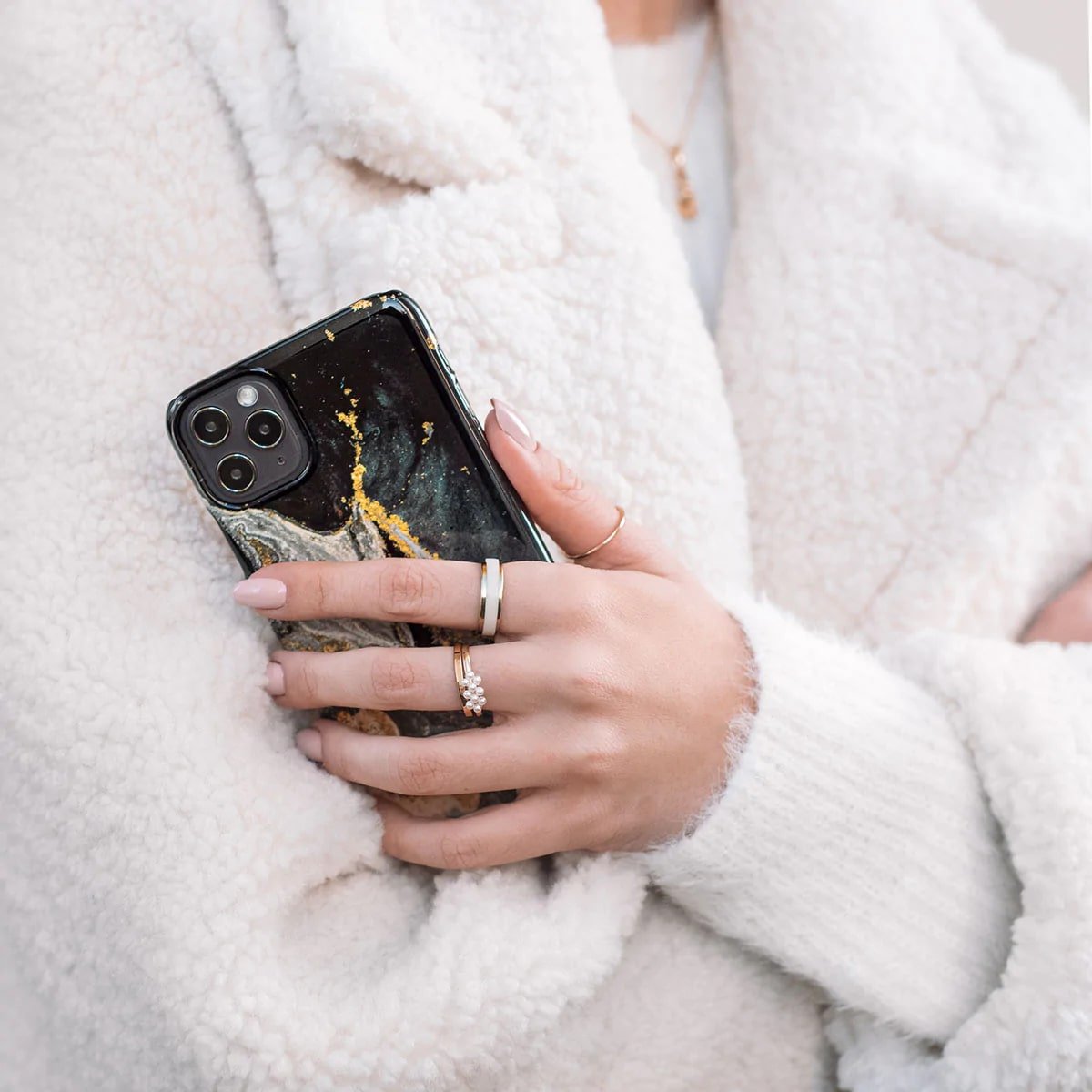 Burga iPhone 14 Plus Fashion Tough Σκληρή Θήκη - Northern Lights