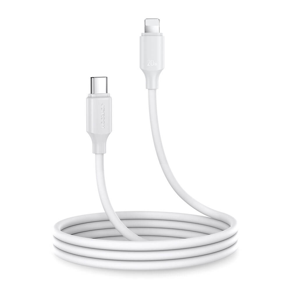 Joyroom S - CL020A9 PD 20W - Καλώδιο Δεδομένων και Φόρτισης Type - C to Lightning 1M - White