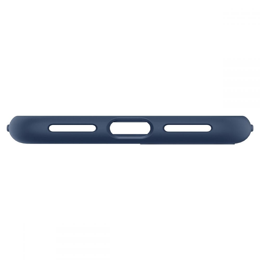 Spigen iPhone SE 2022 / SE 2020 / 7 / 8 Silicone Fit Θήκη Σιλικόνης - Navy Blue