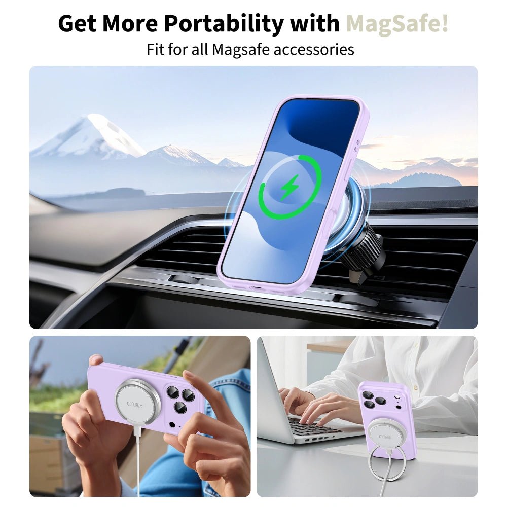 Tech - Protect iPhone 17 Pro Max Silicone MagSafe Θήκη Σιλικόνης - Mauve