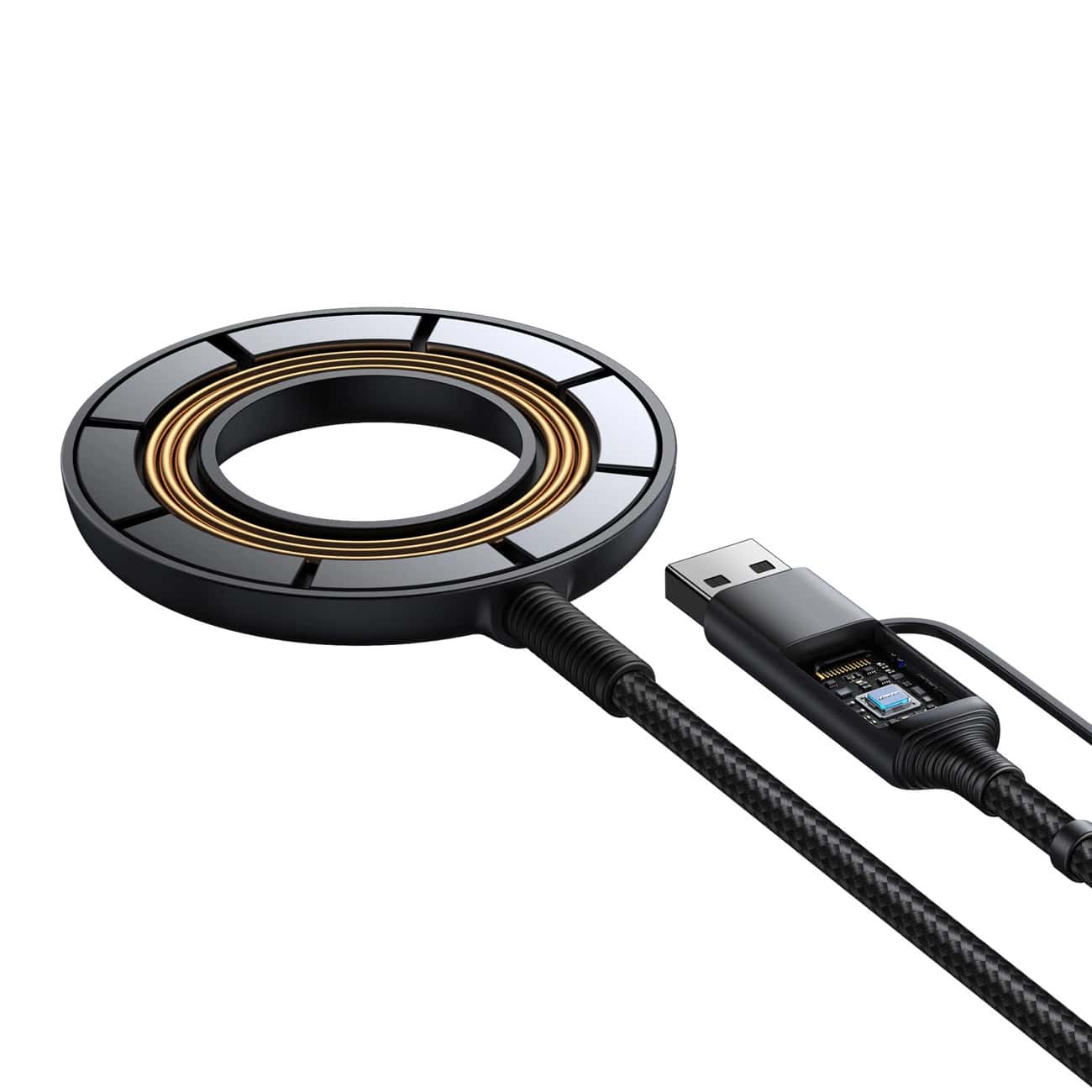 Joyroom JR - WQM03 15W Ασύρματος Μαγνητικός Φορτιστής MagSafe - Black