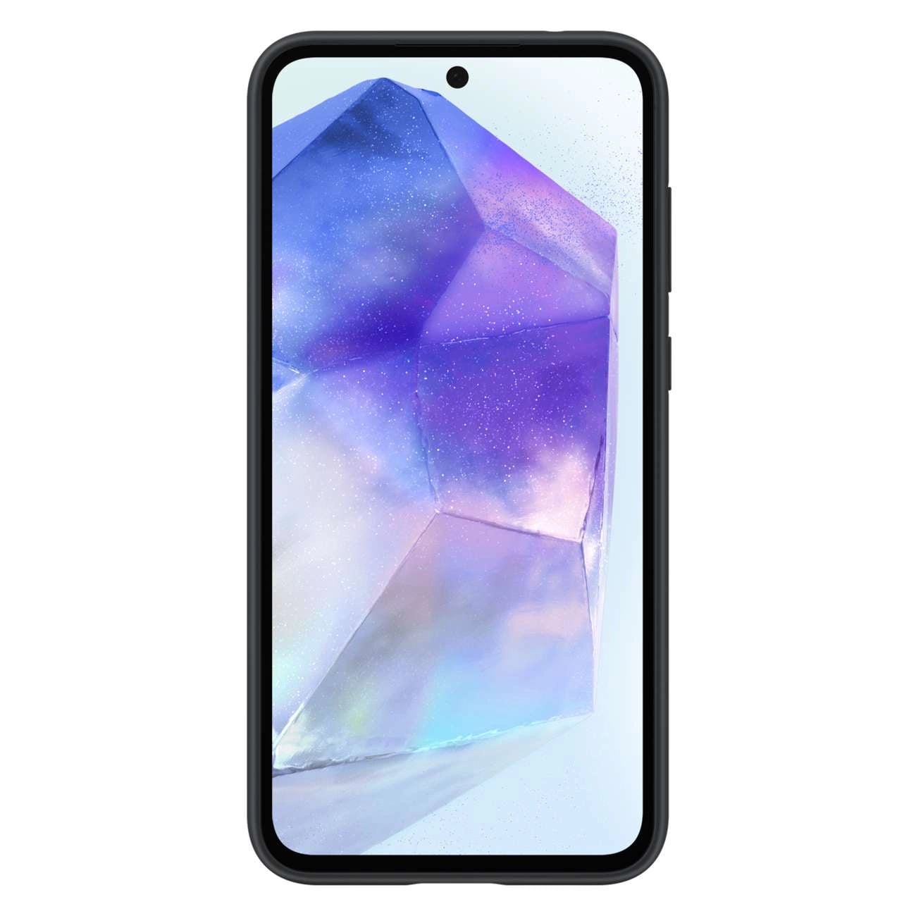 Samsung Silicone Cover Samsung Galaxy A55 5G Θήκη Σιλικόνης - Black - EF - PA556TBEGWW