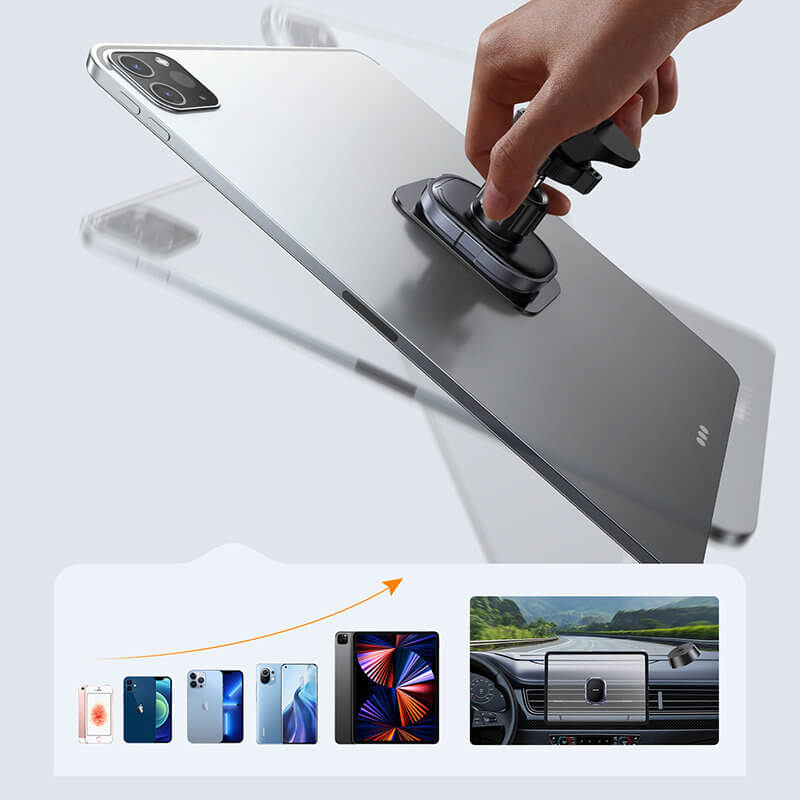 Joyroom Universal Μαγνητική Βάση Αυτοκινήτου Αεραγωγού - Grey - JR - ZS311