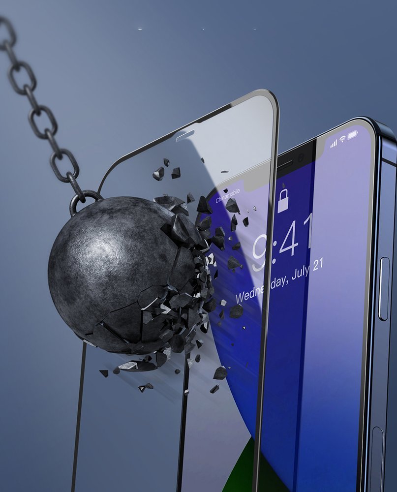 Baseus iPhone 12 Pro Max 0.3mm Full Screen Curved Αντιχαρακτικό Γυαλί Οθόνης - 2 Τεμάχια - Black - SGAPIPH67N - KA01