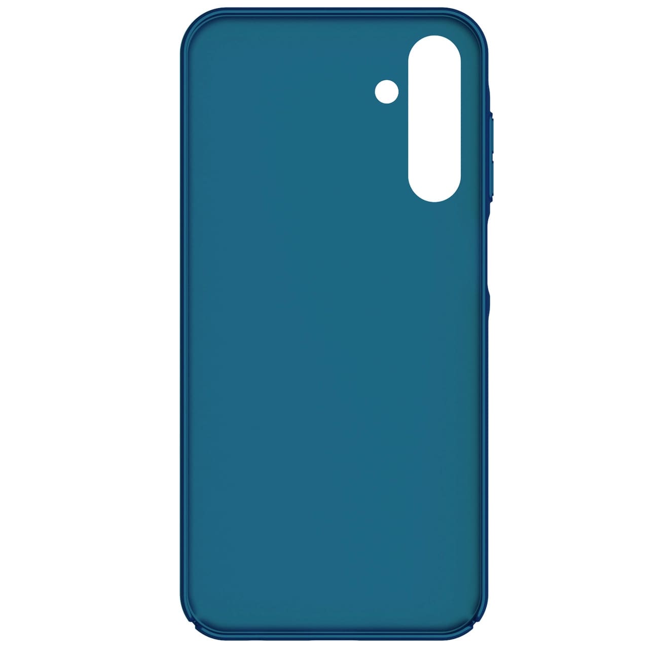 Nillkin Samsung Galaxy A15 4G / A15 5G Super Frosted Shield Σκληρή Θήκη με Πλαίσιο Σιλικόνης - Peacock Blue