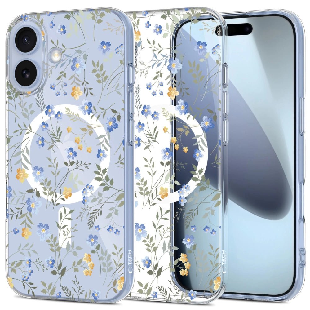 Tech - Protect iPhone 17 Flexair Θήκη Σιλικόνης TPU με MagSafe - Spring Flowers