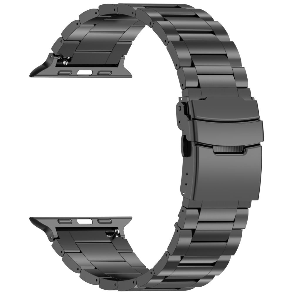 Tech - Protect Λουράκι Apple Watch 4 / 5 / 6 / 7 / 8 / 9 / SE / ULTRA 1 / ULTRA 2 - 42 / 44 / 45 / 49 mm Stainless Pro από Ανοξείδωτο Ατσάλι - Black