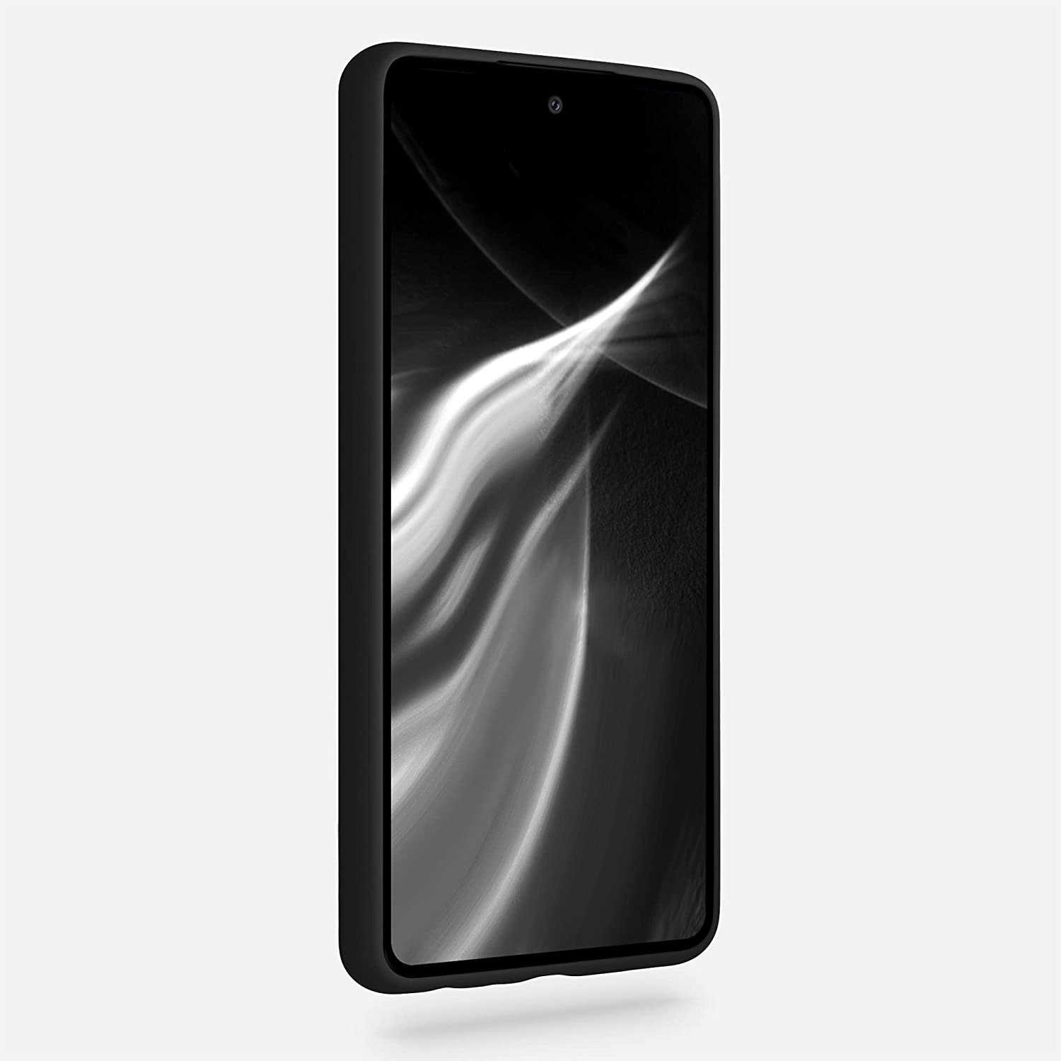 KW Samsung Galaxy A52 / A52 5G / A52s 5G Θήκη Σιλικόνης TPU - Matte Black - 54346.47