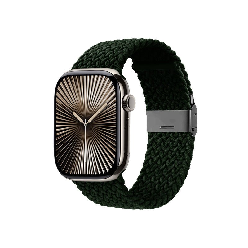 Crong Λουράκι Apple Watch 2/3/4/5/6/7/8/9/10/11 - SE (1/2/3) - 38/40/41/42mm Wave Band - Green