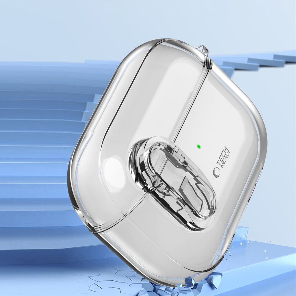 Tech - Protect AirPods Pro 1 / 2 Θήκη από Σκληρό Πλαστικό - Slim Hook - Διάφανη