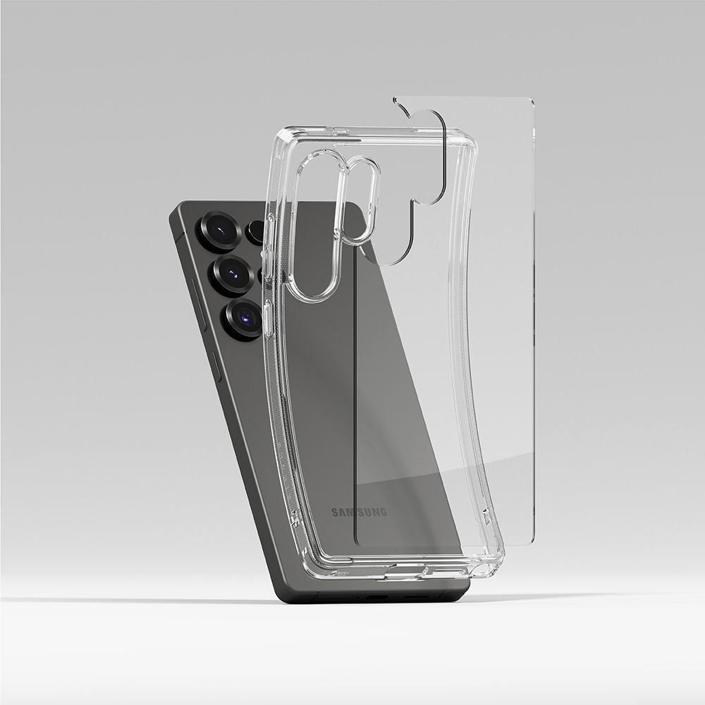 Ringke Samsung Galaxy S25 Ultra Fusion Σκληρή Θήκη με Πλαίσιο Σιλικόνης - Διάφανη