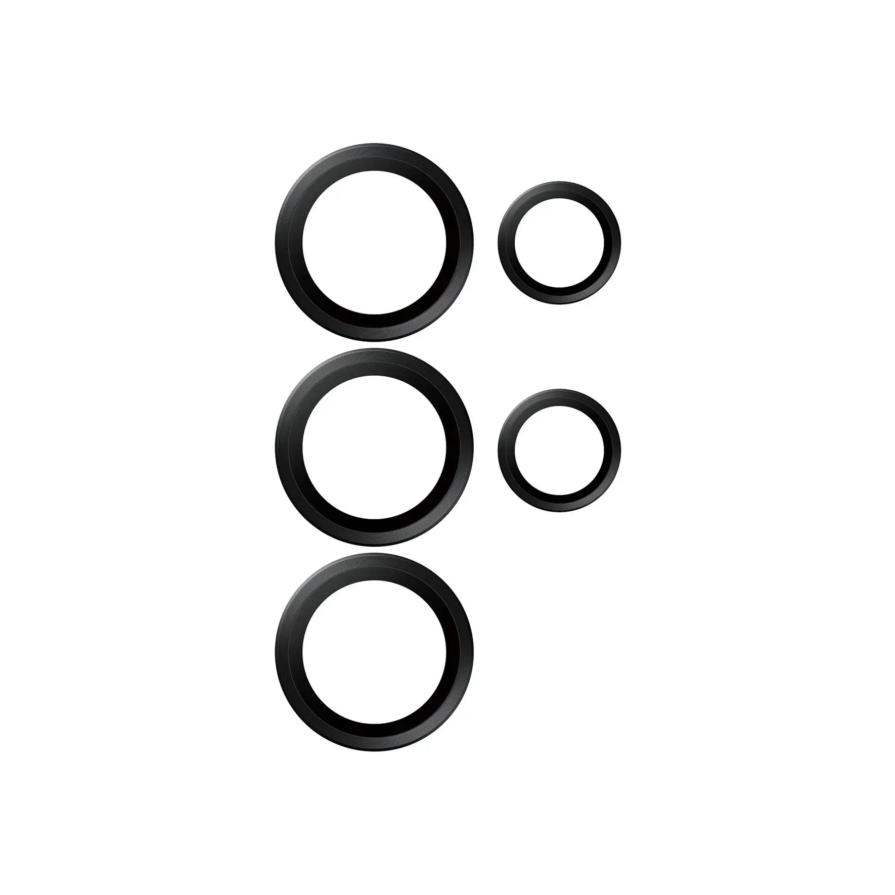 PanzerGlass Samsung Galaxy S25 Ultra Hoops Camera Lens Protector Αντιχαρακτικό Γυαλί για την Κάμερα - Black