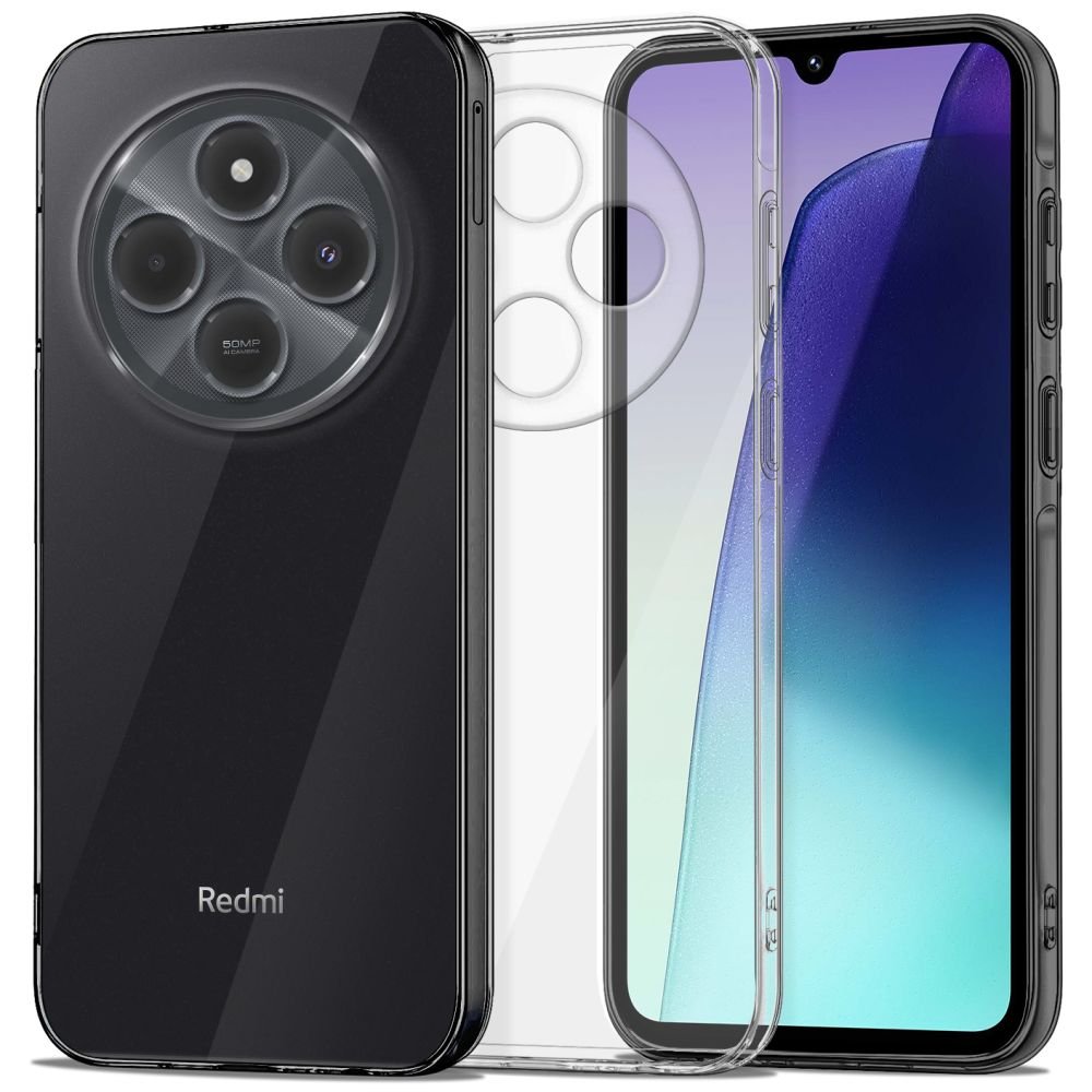 Tech - Protect Xiaomi Redmi 14C Flexair+ Λεπτή Θήκη Σιλικόνης - Διάφανη