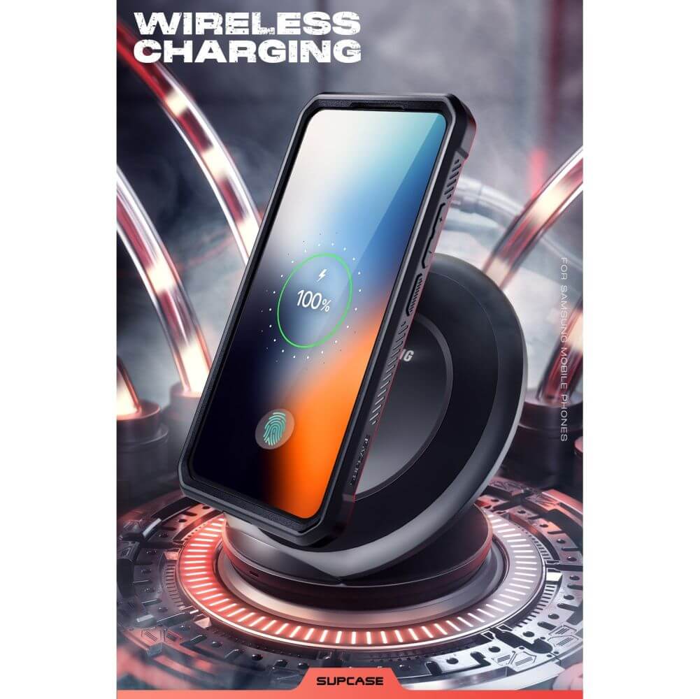Supcase Samsung Galaxy A54 5G Unicorn Beetle Pro Σκληρή Θήκη με Προστασία Οθόνης και Stand - Black