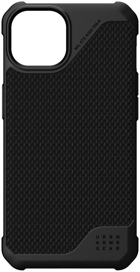 UAG iPhone 13 Pro Metropolis LT Series Σκληρή Θήκη με MagSafe - Kevlar Black