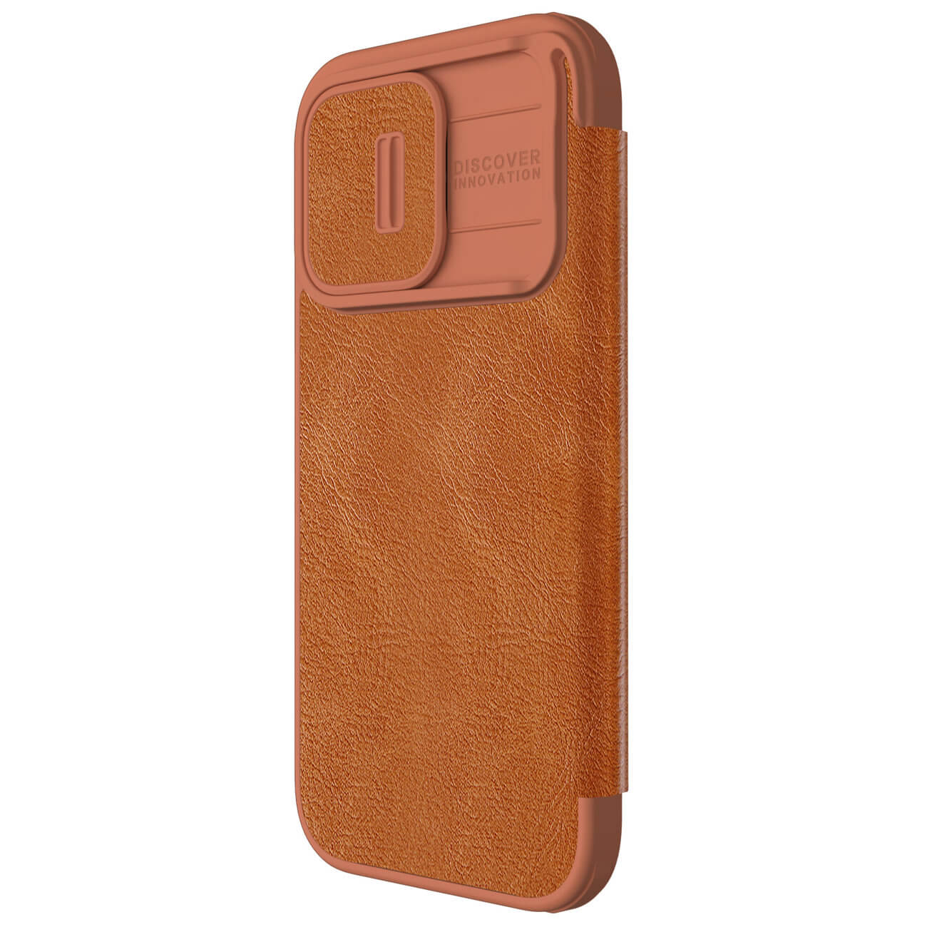 Nillkin iPhone 15 Pro Max Qin Pro Leather Θήκη Βιβλίο με Κάλυμμα για την Κάμερα - Brown